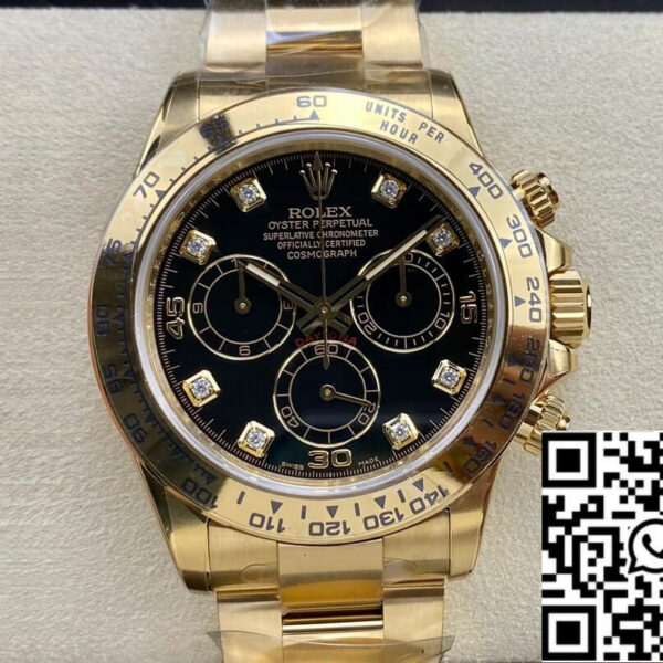 Rolex Cosmograph Daytona M116508-0008 1:1 Best Edition Clean Factory Yellow Gold