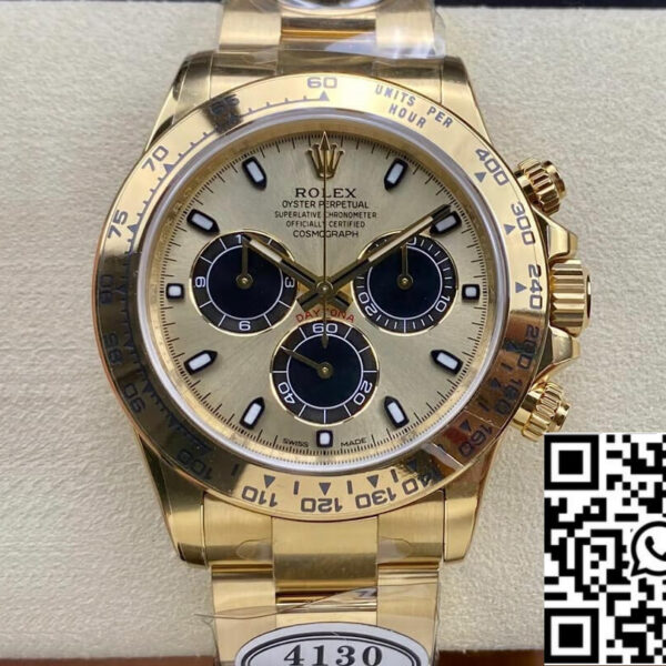 Rolex Cosmograph Daytona M116508-0014 1:1 Best Edition Clean Factory Yellow Gold