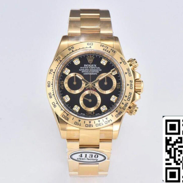 Rolex Cosmograph Daytona M116508-0016 1:1 Best Edition Clean Factory Black Dial