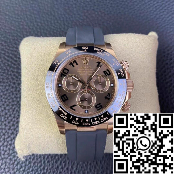 Rolex Cosmograph Daytona M116515LN-0015 1:1 Best Edition Clean Factory V3 Rubber Strap