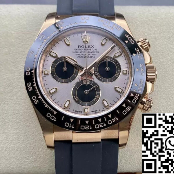 Rolex Cosmograph Daytona M116515LN-0059 1:1 Best Edition Clean Factory Rubber Strap