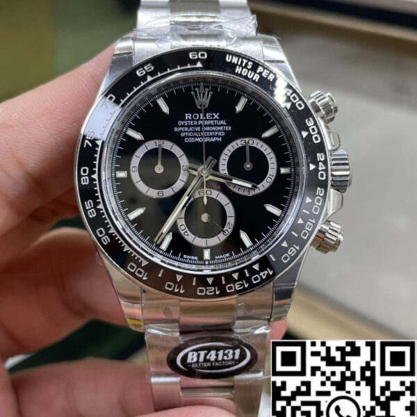 Rolex Cosmograph Daytona M126500ln-0002 New 4131 Movement 1:1 Best Edition BT Factory
