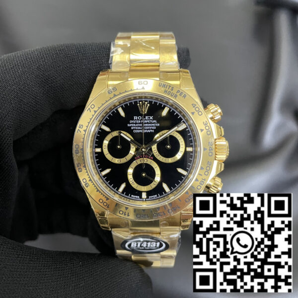 Rolex Cosmograph Daytona M126508-0004 BT Factory 1:1 Best Clone 4131 Movement Gold