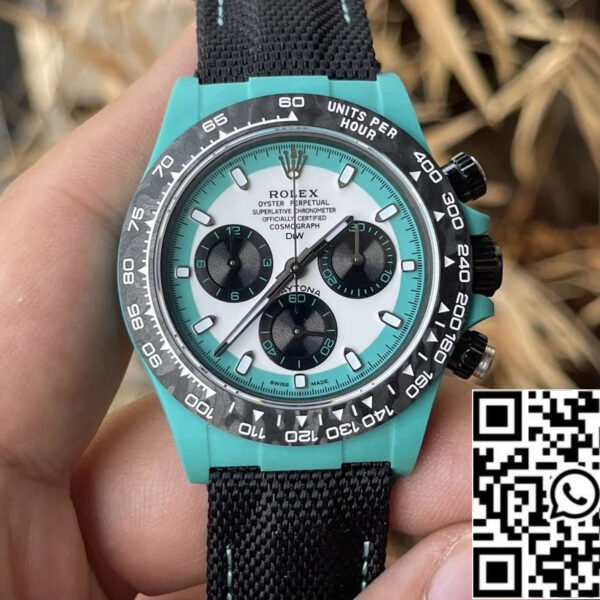 Rolex Cosmograph Daytona Series with Carbon Fiber Case【4130 Movement DIW Modified Version】
