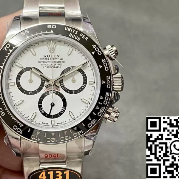 Rolex Cosmograph Daytona m126500ln-0001  1:1 Best Edition QF Factory 4131 Movement