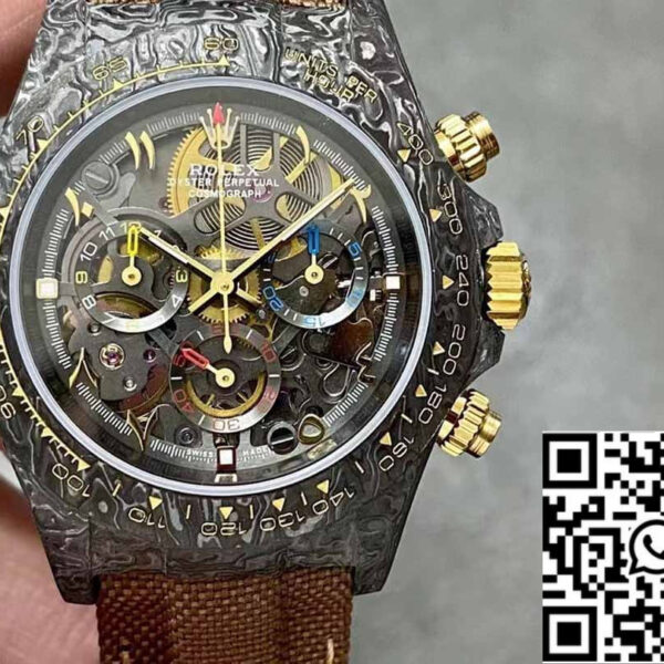Rolex Daytona 1:1 Best Edition Diw Factory Carbon Fiber Hollow Dial