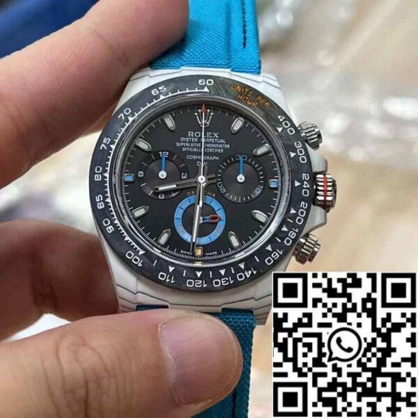 Rolex Daytona 1:1 Best Edition Diw Factory NTPT Carbon Fiber Black Dial
