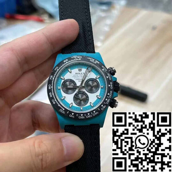 Rolex Daytona 1:1 Best Edition Diw Factory NTPT Carbon Fiber Blue Case