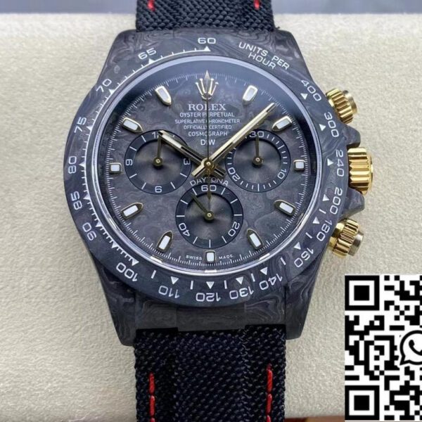 Rolex Daytona Cosmograph 1:1 Best Edition Diw Custom Version Carbon Fiber