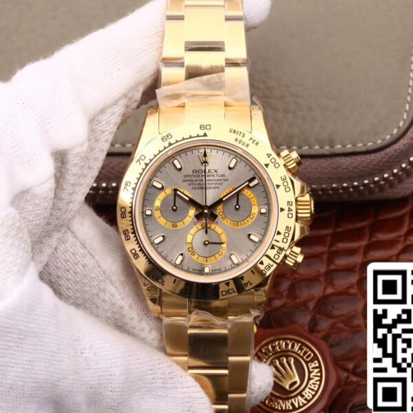 Rolex Daytona Cosmograph 116508 1:1 Best Edition JH Factory Gold