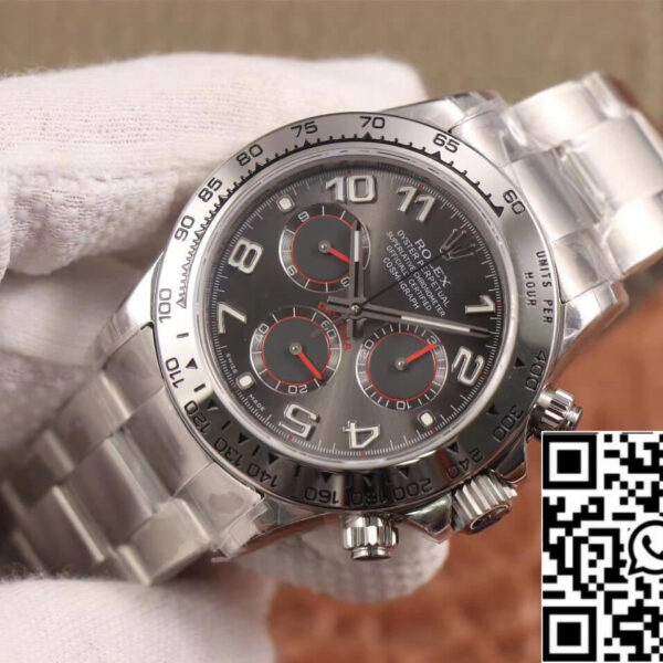 Rolex Daytona Cosmograph 116509 1:1 Best Edition JH Factory Black Dial