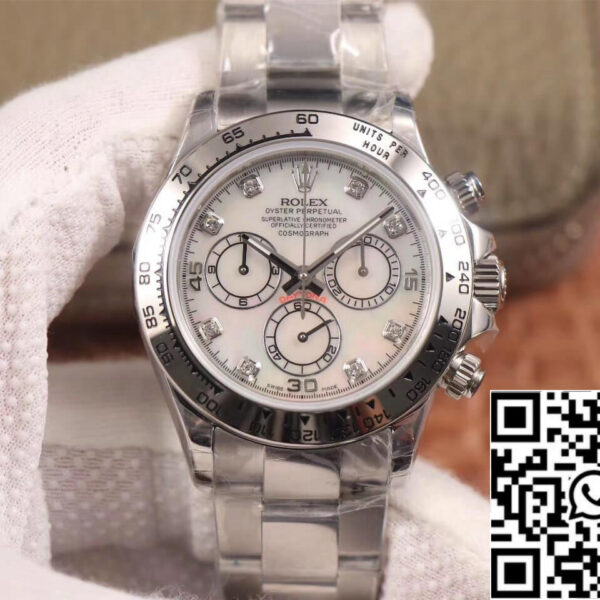 Rolex Daytona Cosmograph 116520-78590 1:1 Best Edition JH Factory Diamond Dial