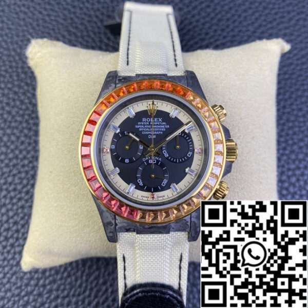 Rolex Daytona Cosmograph Diw Custom Version 1:1 Best Edition Diw Factory Black Dial