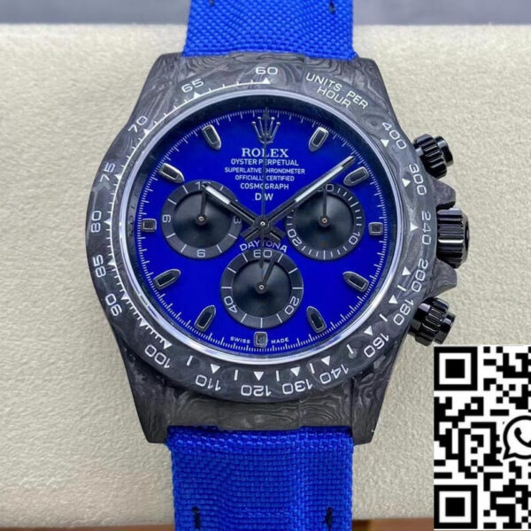 Rolex Daytona Cosmograph Diw Custom Version 1:1 Best Edition Noob Factory Blue Dial