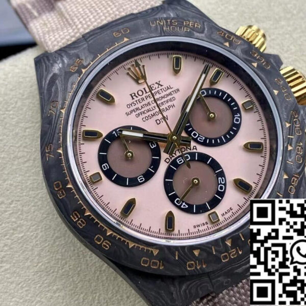 Rolex Daytona Cosmograph Diw Custom Version 1:1 Best Edition Noob Factory Carbon Fiber Case