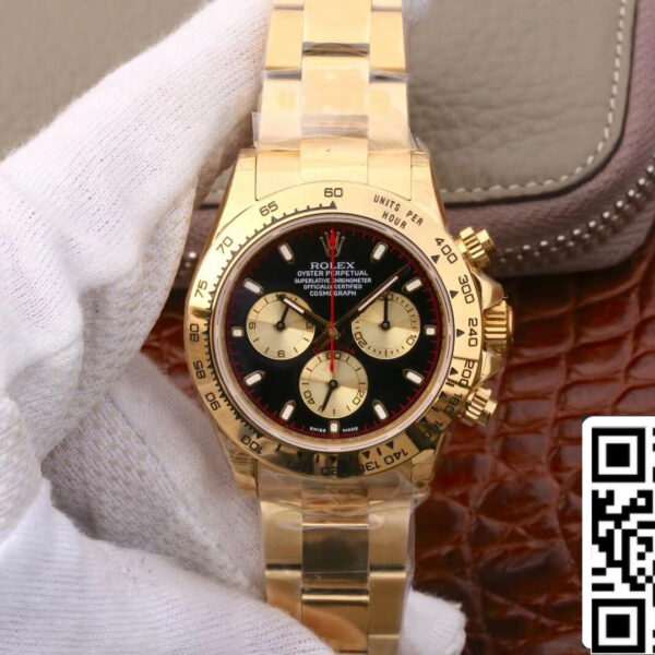 Rolex Daytona Cosmograph M116508-0009 1:1 Best Edition JH Factory 18K Gold