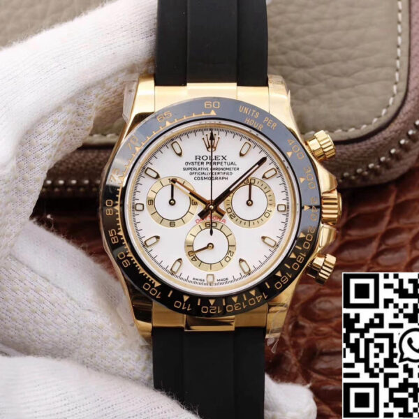 Rolex Daytona Cosmograph M116518ln-0041 1:1 Best Edition JH Factory Ceramic Bezel
