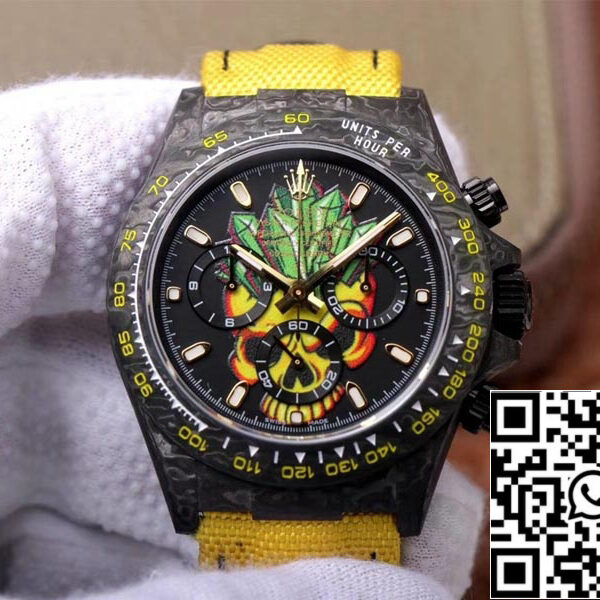 Rolex Daytona Cosmos Color Skull 1:1 Best Edition WWF Factory Swiss ETA7750