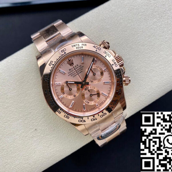 Rolex Daytona M116505-0012 1:1 Best Edition BT Factory Rose Gold