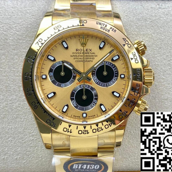 Rolex Daytona M116508-0014 1:1 Best Edition BT Factory Champagne Dial
