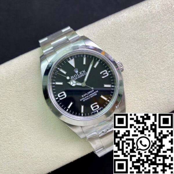 Rolex Explorer M214270-0003 39MM 1:1 Best Edition AR Factory Black Dial