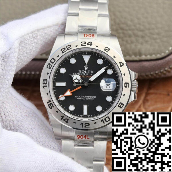 Rolex Explorer M216570-0002 1:1 Best Edition GM Factory V4 Black Dial