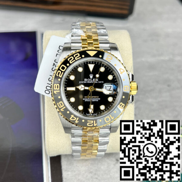 Rolex GMT-Master II 126713GRNR-0001 Gold Wrapped from Clean Factory