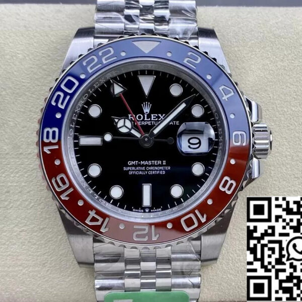 Rolex GMT Master II M126710BLRO-0001 1:1 Best Edition C+ Factory Steel Strap