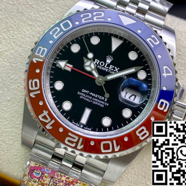 Rolex GMT Master II M126710BLRO-0001 1:1 Best Edition Clean Factory Black Dial