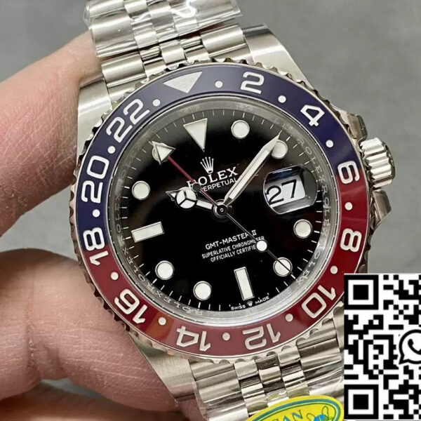 Rolex GMT Master II M126710BLRO-0001 Jubilee Strap Best Edition Clean Factory V3 Cola Circle