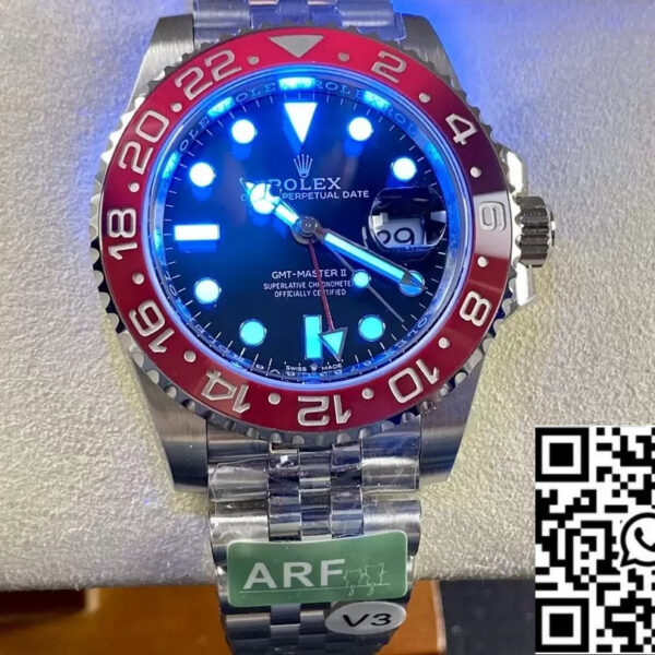 Rolex GMT Master II M126710BLRO-0001 Pepsi 1:1 Best Edition from AR Factory V3 Upgrade