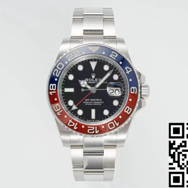 Rolex GMT Master II M126710BLRO-0002 1:1 Best Edition C+ Factory Red Blue Bezel