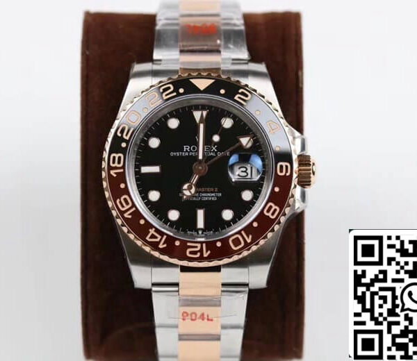 Rolex GMT Master II M126711CHNR-0002 1:1 Best Edition GM Factory Rose Gold