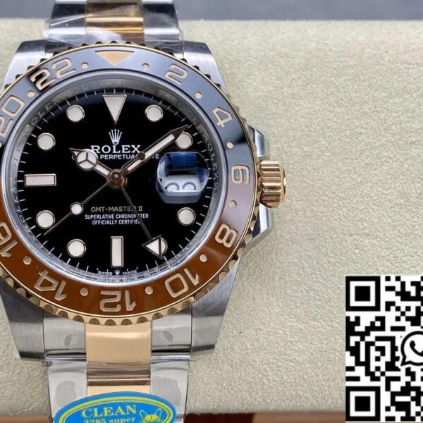 Rolex GMT Master II M126711chnr-0002 1:1 Best Edition Clean Factory V3 Ceramic Bezel