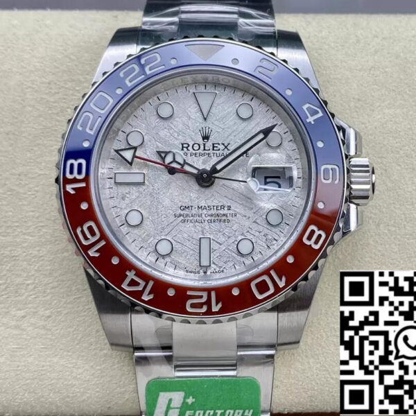 Rolex GMT Master II M126719blro-0002 1:1 Best Edition C+ Factory Meteorite Dial