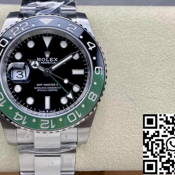 Rolex GMT Master II M126720VTNR-0001 1:1 Best Edition C+ Factory Black Dial