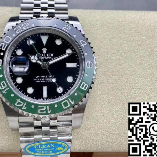 Rolex GMT Master II M126720vtnr-0002 1:1 Best Edition Clean Factory V3 Black Dial