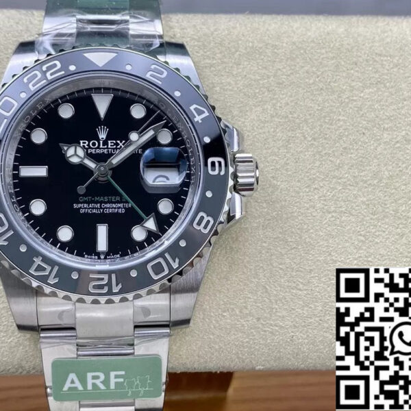 Rolex GMT Master II m126710grnr-0003 1:1 Best Edition ARF Factory Newest 2024 Oyster Strap