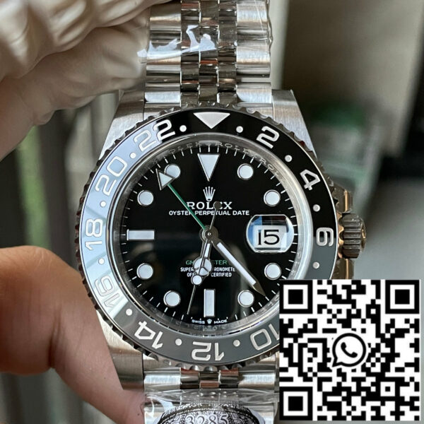 Rolex GMT Master II m126710grnr-0003 Bruce Wayne Batman 1:1 Best Edition Clean Factory Newest 2024