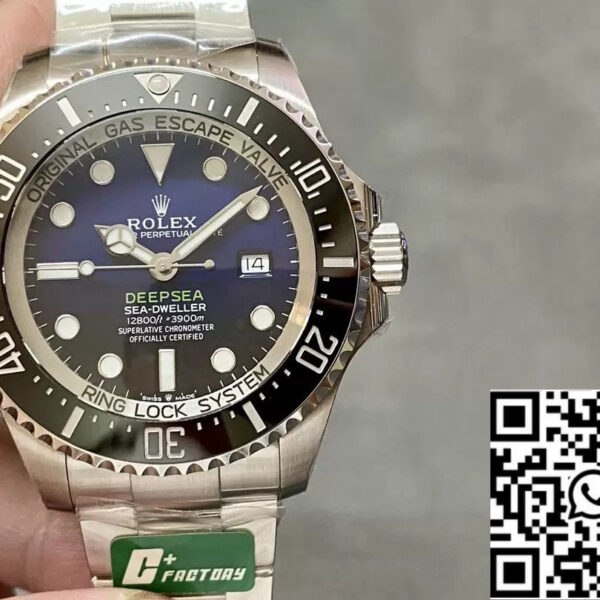 Rolex Sea-Dweller Deepsea M126660-0002 1:1 Best Edition C+ Factory Blue Dial