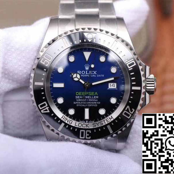 Rolex Sea-Dweller Deepsea M126660-0002 1:1 Best Edition Noob Factory D-Blue Swiss ETA3235