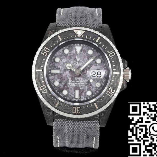 Rolex Sea-Dweller 1:1 Best Edition Diw Factory Carbon Fiber Bezel