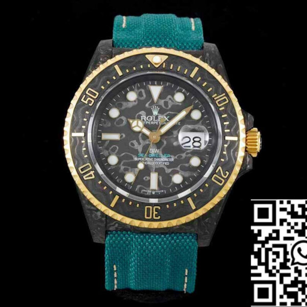 Rolex Sea-Dweller 1:1 Best Edition Diw Factory Carbon Fiber Case