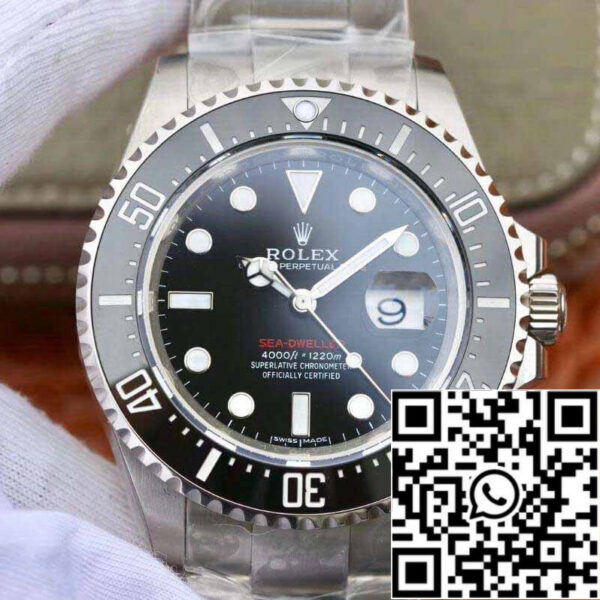 Rolex Sea-Dweller 126600 43mm Noob Factory V9 Version 1:1 Best Edition Swiss ETA3235 Stainless Steel Strap