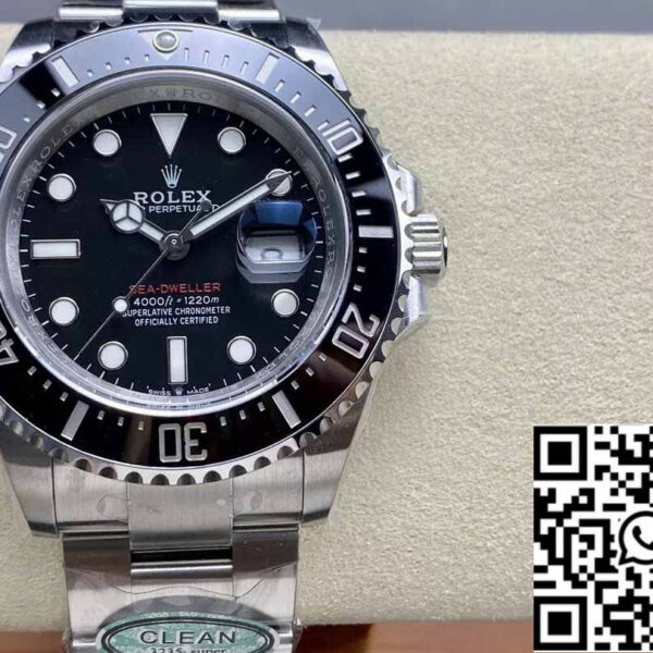 Rolex Sea Dweller M126600-0002 1:1 Best Edition Clean Factory Black Dial