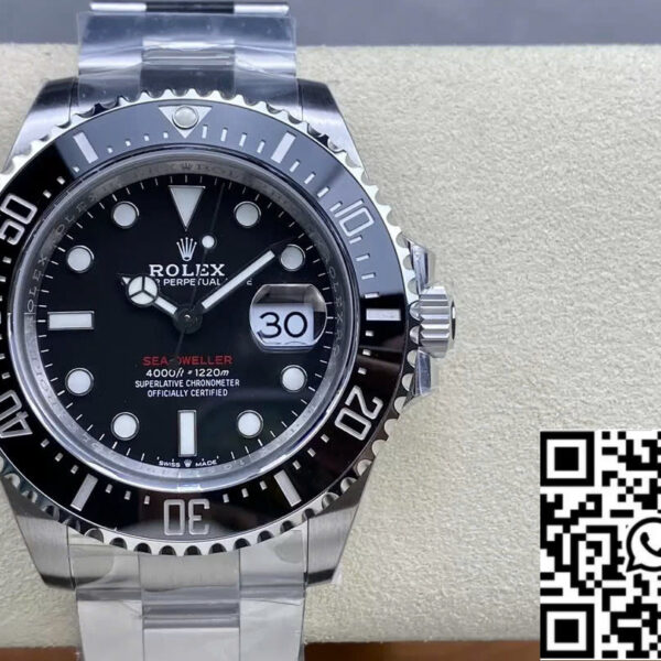 Rolex Sea-Dweller M126600-0002 1:1 Best Edition VS Factory Black Dial
