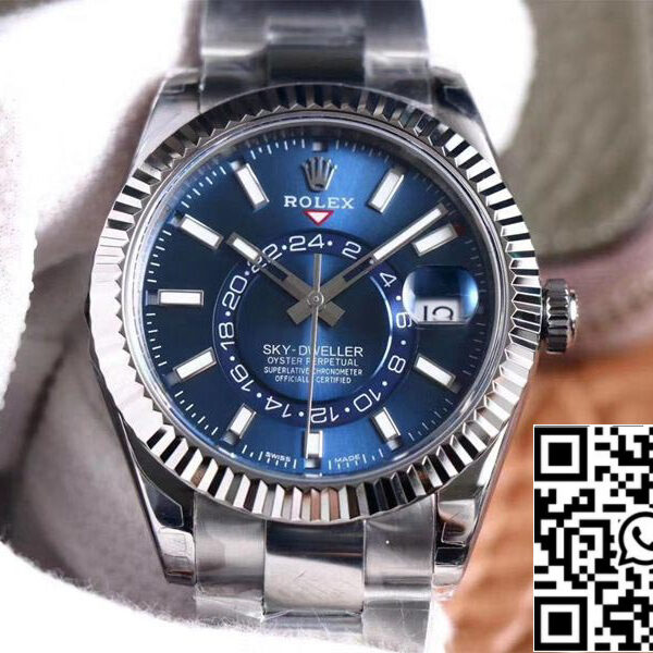 Rolex Sky Dweller M326934-0003 Best 1:1 Edition Noob Factory Blue Dial