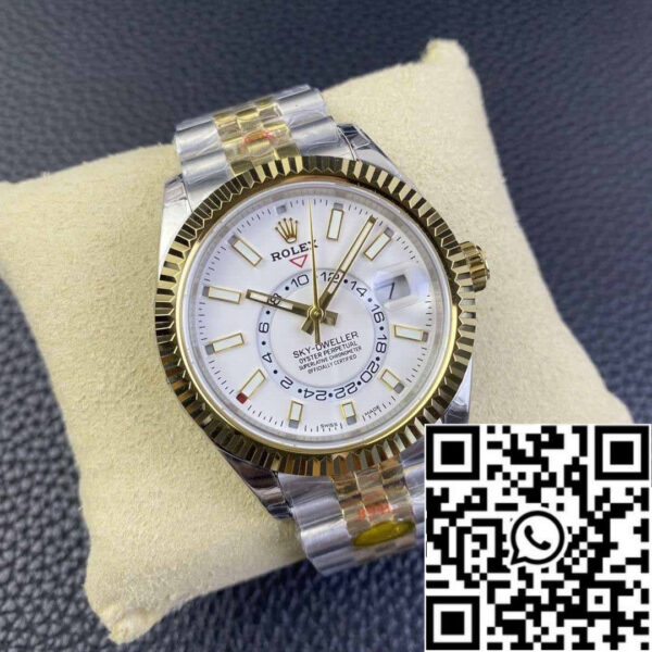 Rolex Sky Dweller M336933-0006 1:1 Best Edition Noob Factory V2 White Dial