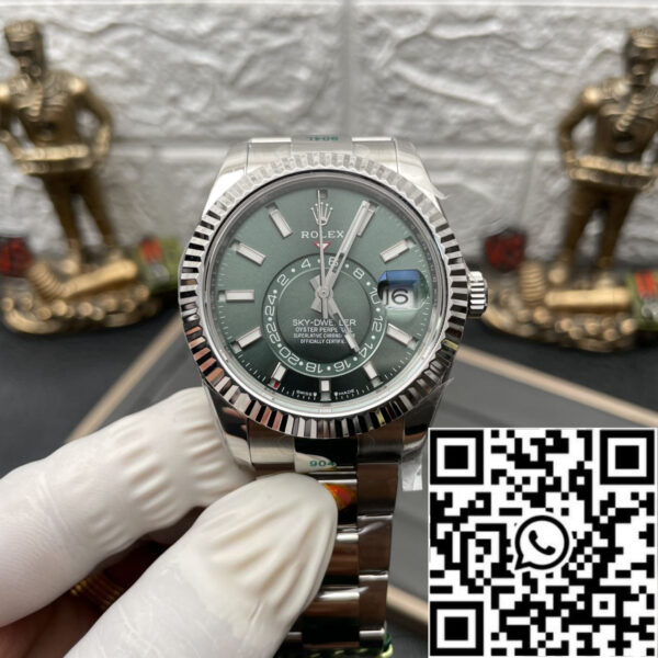 Rolex Sky Dweller M336934-0001 1:1 Best Edition ZF Factory Green Dial