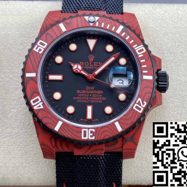 Rolex Submariner 1:1 Best Edition VS Factory Red Carbon Fiber Case